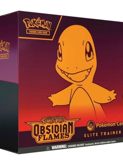 Pokemon TCG Scarlet & Violet Obsidian Flames Pokemon Center Elite Trainer Box