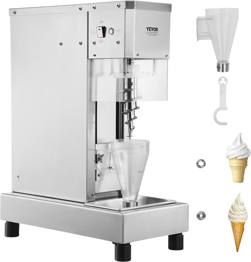 750W High-Speed Ice Cream Blender — 1740 RPM, 304 Stainless Steel Jar - Image 2