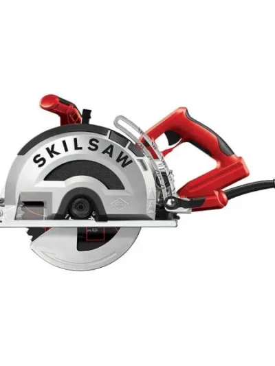 8-Inch Worm Drive Circular Saw – 15-Amp Corded Professional Saw