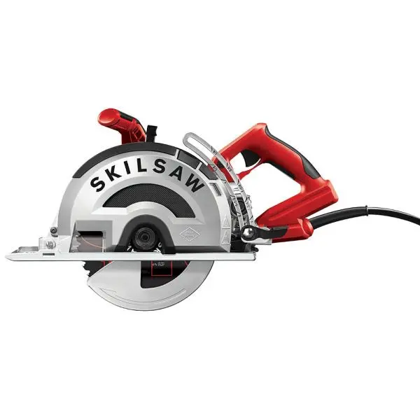 8-Inch Worm Drive Circular Saw – 15-Amp Corded Professional Saw