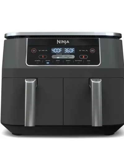 8-Quart Dual-Zone Air Fryer – Two-Basket Design with 6 Cooking Functions