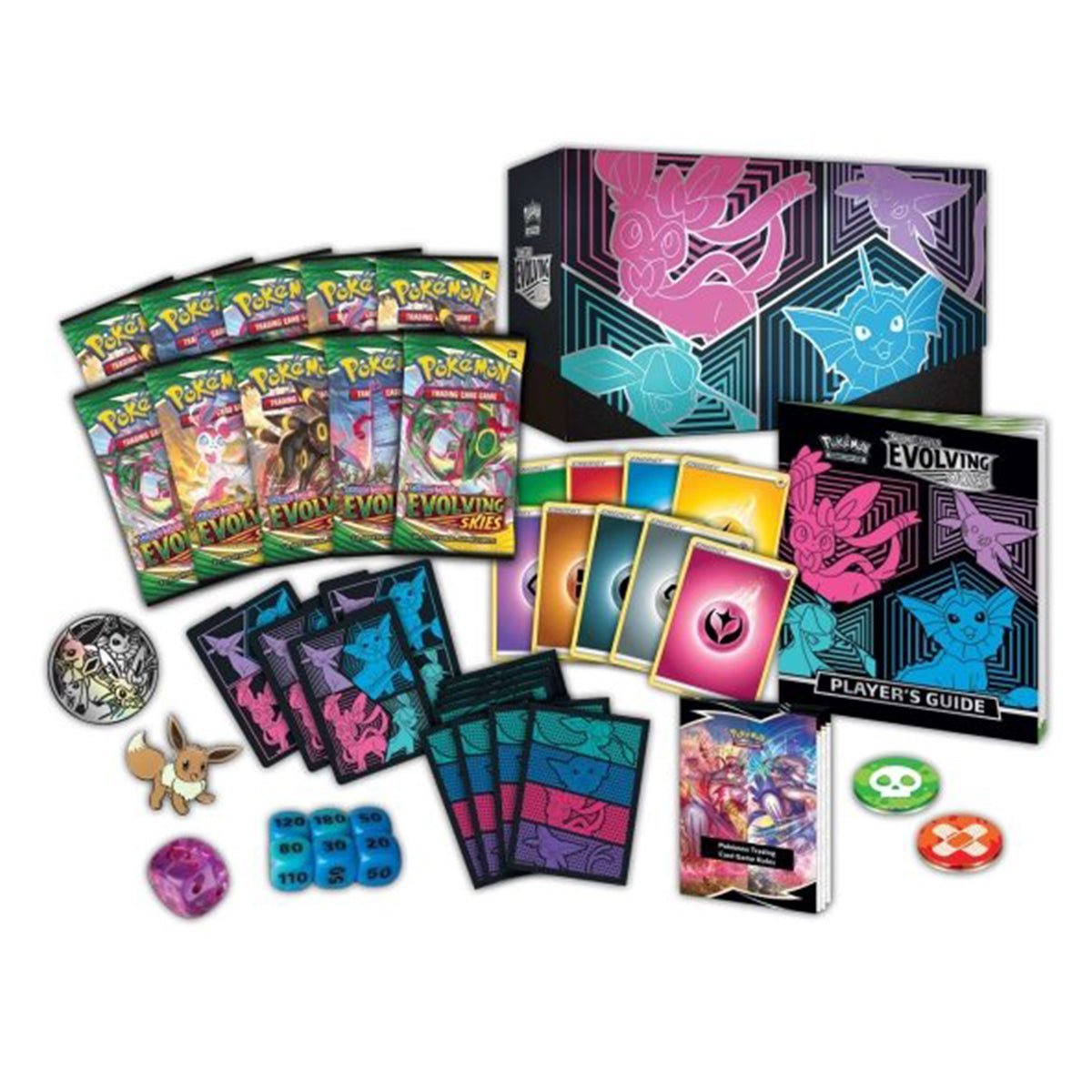 Pokemon TCG Evolving Skies Pokemon Center Elite Trainer Box Pair Set - Image 11