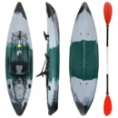 9.7-Foot Sit-On-Top Recreational Fishing Kayak – Single-Person Touring Kayak for Adults