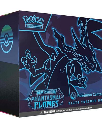 Pokemon Mega Evolution Phantasmal Flames Pokemon Center Elite Trainer Box