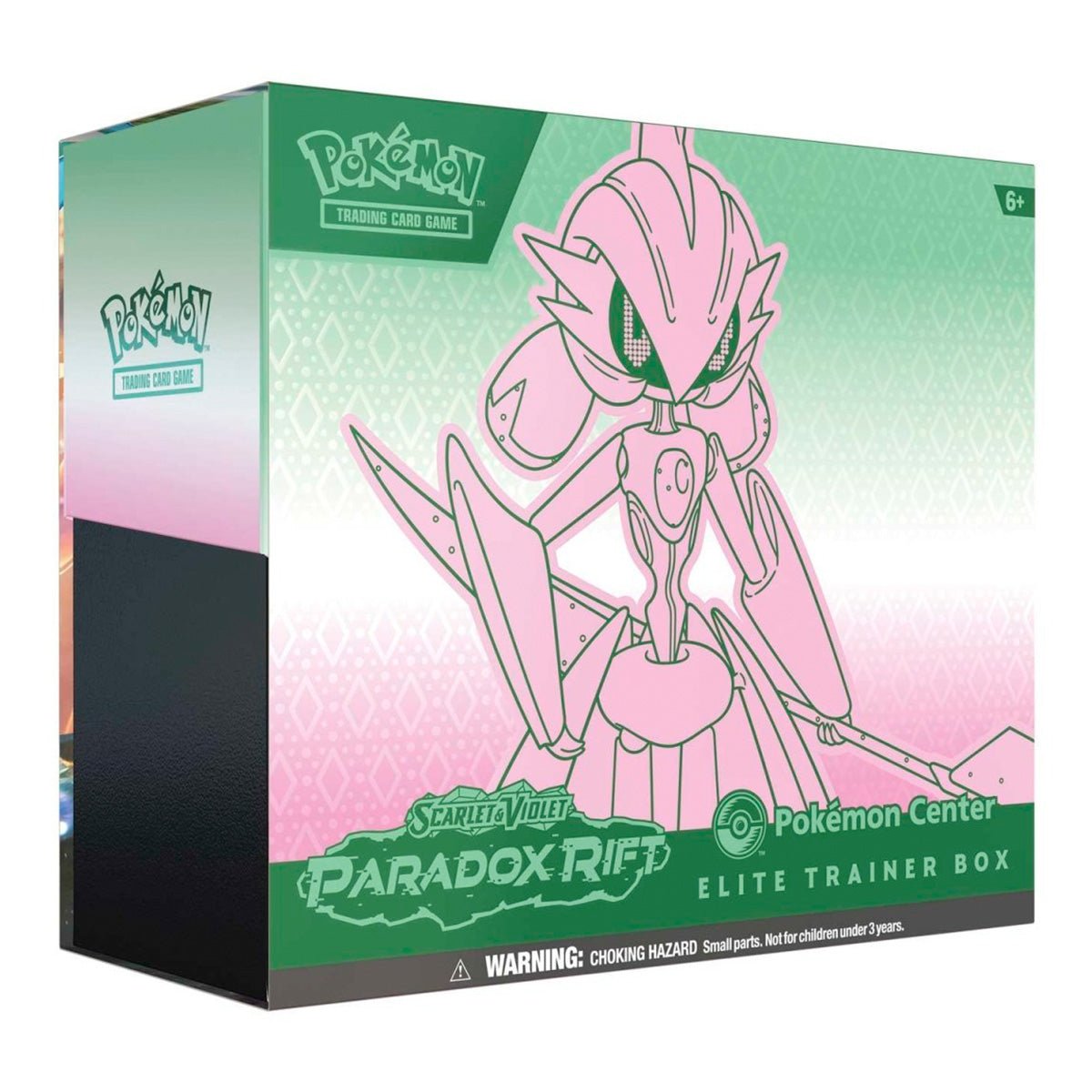 Pokemon Paradox Rift Iron Valiant Roaring Moon Pokemon Center Elite Trainer Box Pair - Image 2