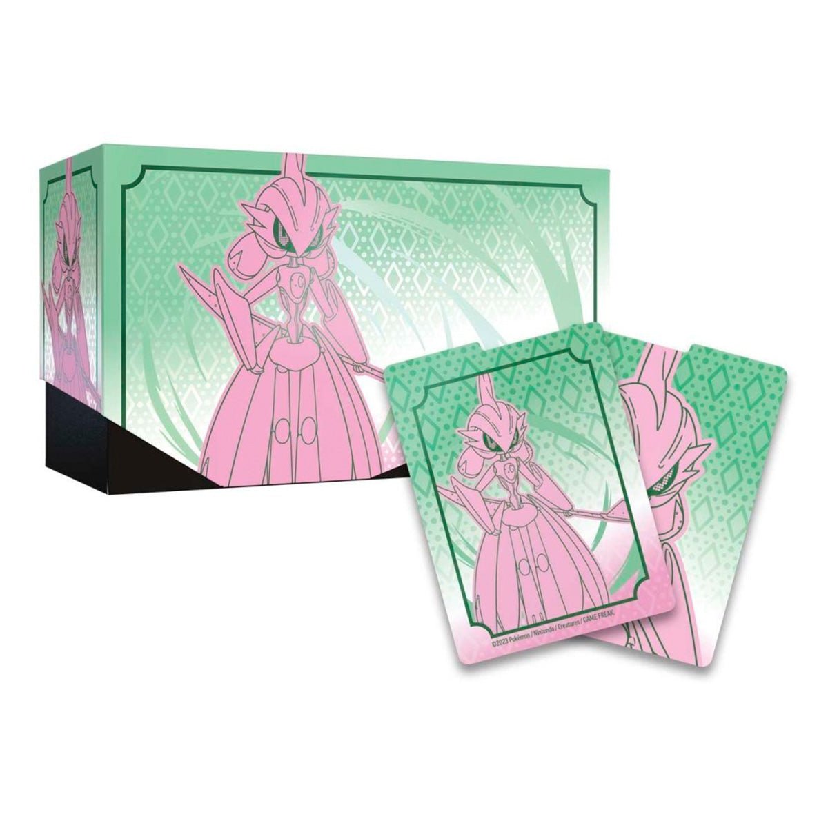Pokemon Paradox Rift Iron Valiant Roaring Moon Pokemon Center Elite Trainer Box Pair - Image 5