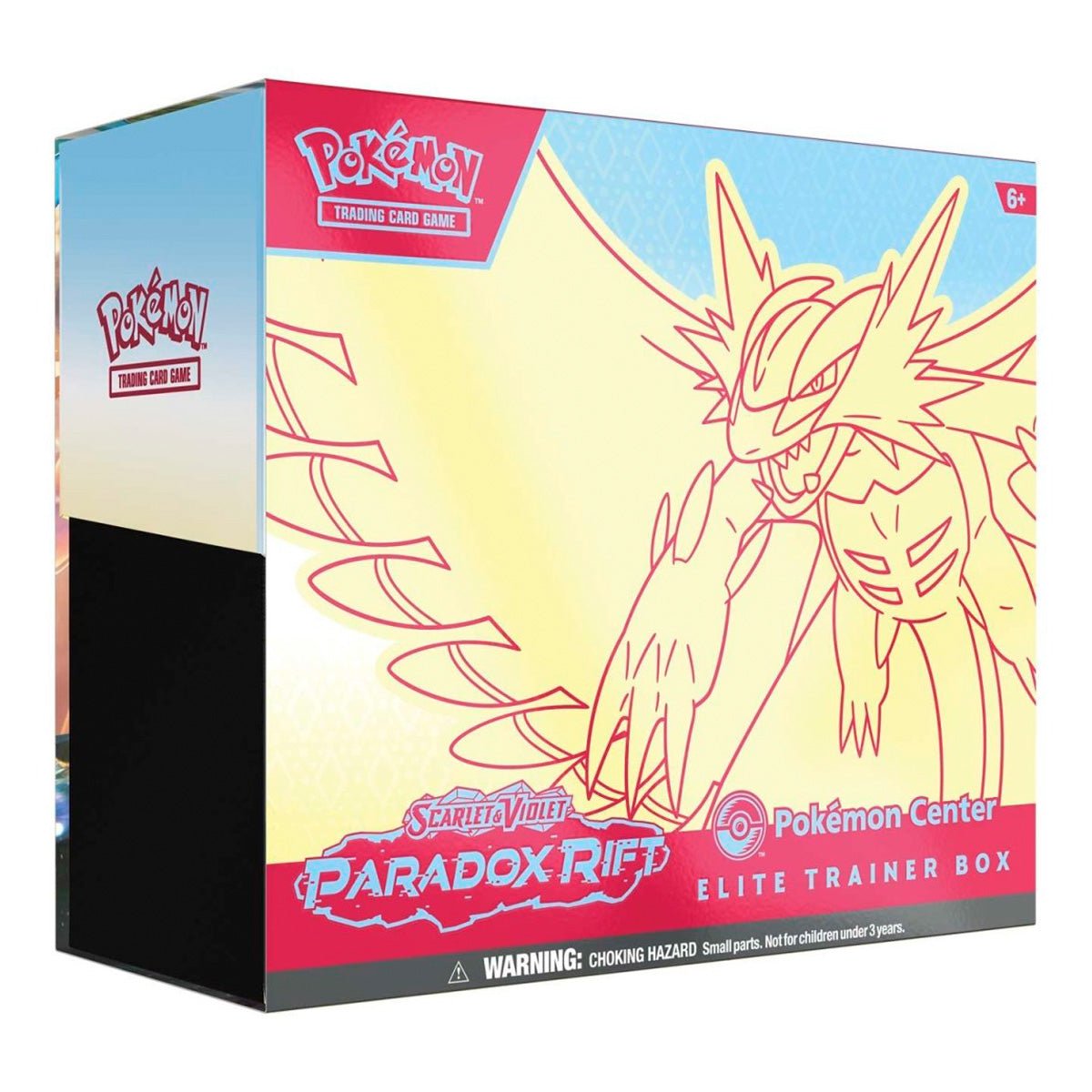 Pokemon Paradox Rift Iron Valiant Roaring Moon Pokemon Center Elite Trainer Box Pair - Image 7