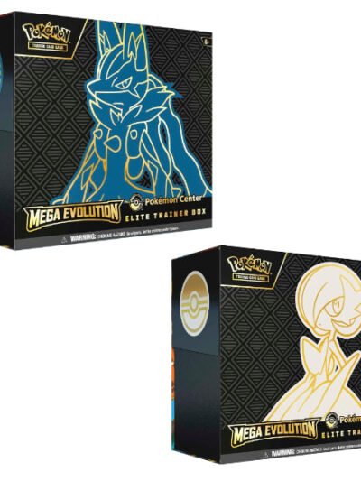 Pokemon TCG Mega Evolution Elite Trainer Box Pokemon Center Edition (Pair)