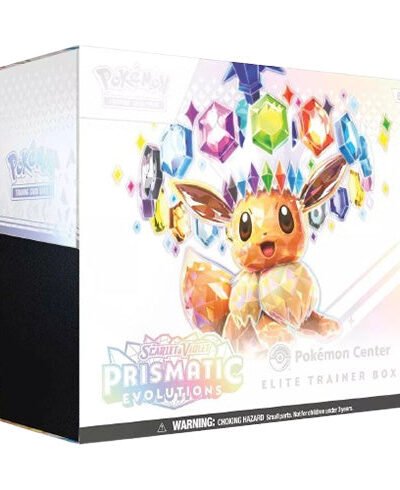 Pokemon TCG Prismatic Evolutions Pokemon Center Elite Trainer Box