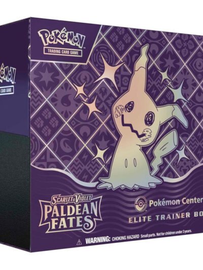 Pokemon TCG: Scarlet & Violet Paldean Fates Pokemon Center Elite Trainer Box