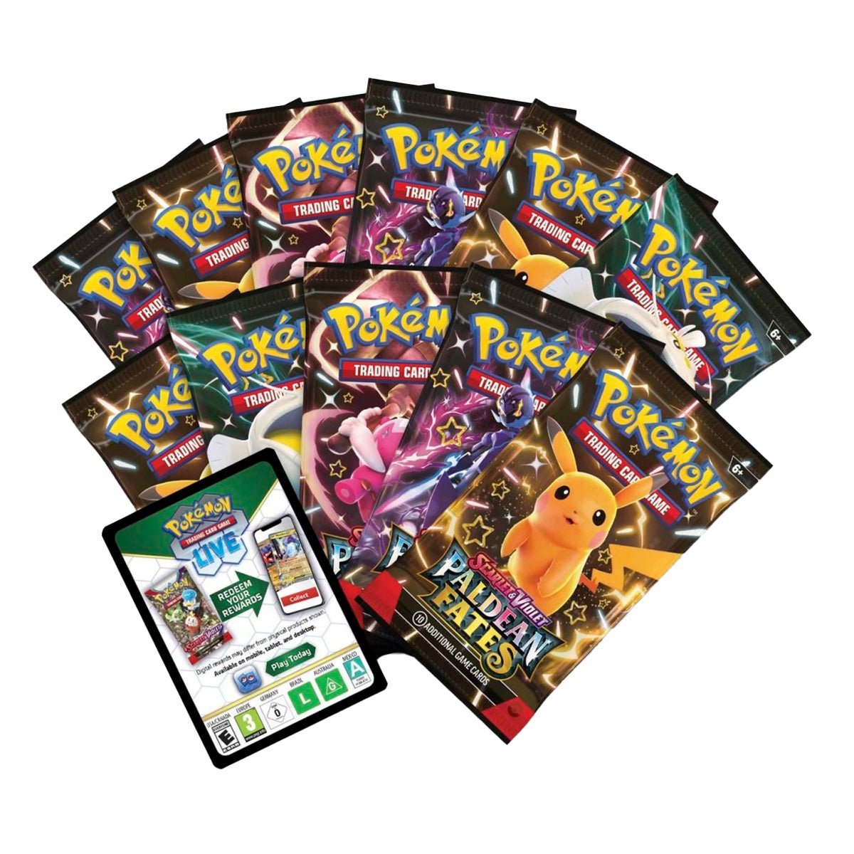 Pokemon TCG: Scarlet & Violet Paldean Fates Pokemon Center Elite Trainer Box - Image 3