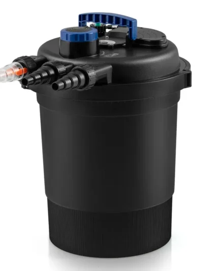 Bio-Mechanical Pond Filter System with 13W UV-C Sterilizer and 2642 GPH Flow Rate