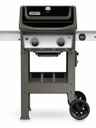 Black Propane Gas Grill – Freestanding Outdoor Cooking System