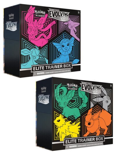 POKEMON Evolving Skies Elite Trainer Boxes (Pair)