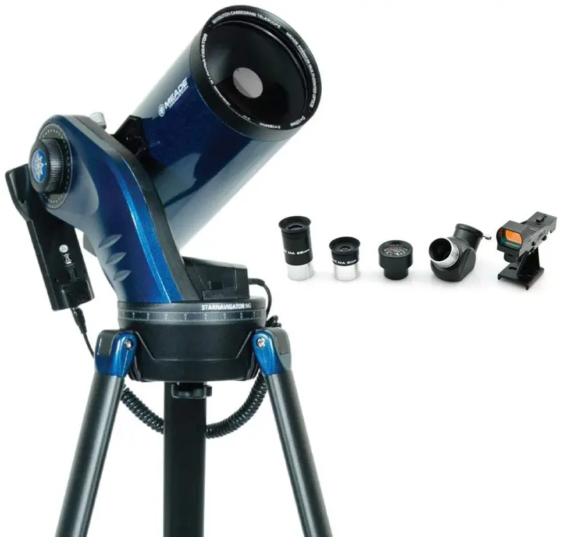 Celestron StarNavigator NG 125 Telescope — Black Astronomical Refractor - Image 2