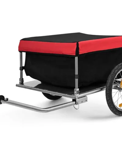 Foldable Bicycle Cargo Trailer – Quick-Release 16″ Wheel Frame for E-Bikes & Standard Bikes