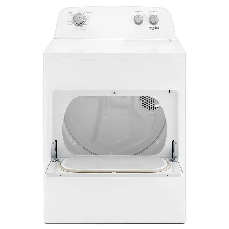 Full-Size Electric Dryer with AutoDry™ and Wrinkle Shield™ Features – White Finish - Image 2