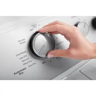 Full-Size Electric Dryer with AutoDry™ and Wrinkle Shield™ Features – White Finish - Image 5