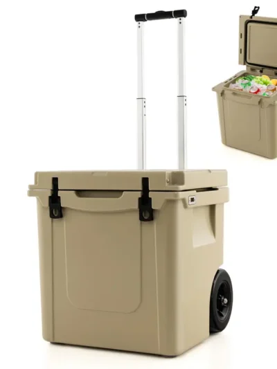 High-Capacity 45-Quart Insulated Cooler for Extended Outdoor Use