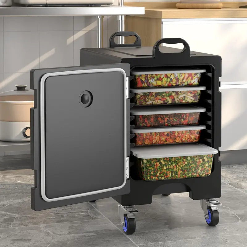 Insulated Food Pan Carrier – Holds Five Full-Size Gastronorm Pans for Catering Transport - Image 2