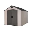 Lifetime 8 ft. x 10 ft. Weatherproof Outdoor Storage Shed