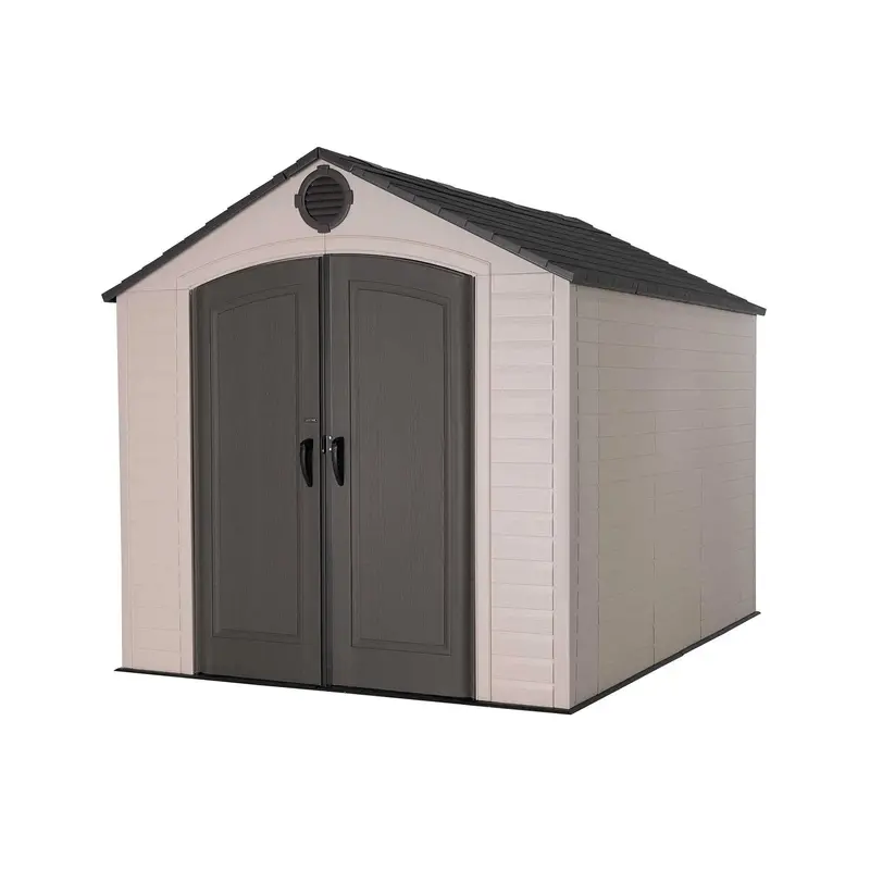Lifetime 8 ft. x 10 ft. Weatherproof Outdoor Storage Shed