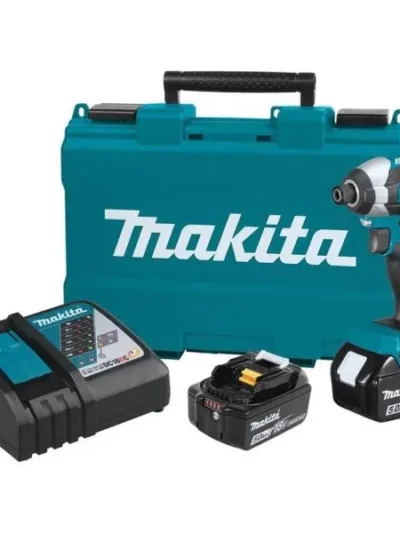 Makita 18V LXT Brushless 1/4″ Impact Driver Kit – Includes Battery and Charger