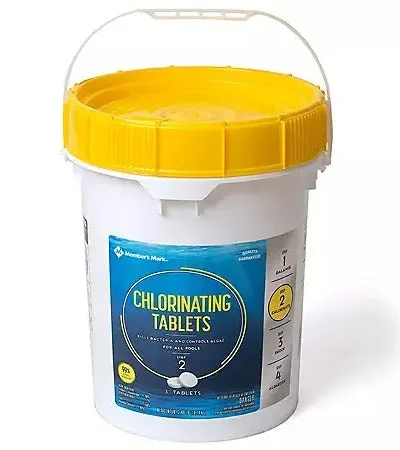 Members Mark 40 lb Chlorinating Tablets for Swimming Pools