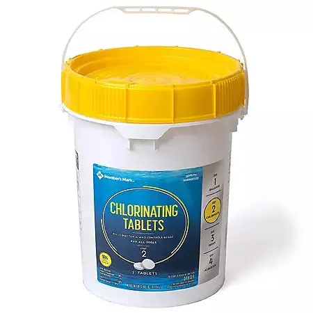 Members Mark 40 lb Chlorinating Tablets for Swimming Pools