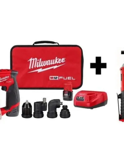 MILWAUKEE M12 FUEL 12V Brushless 4-in-1 Cordless Installation Tool Kit (3/8 in Drive)