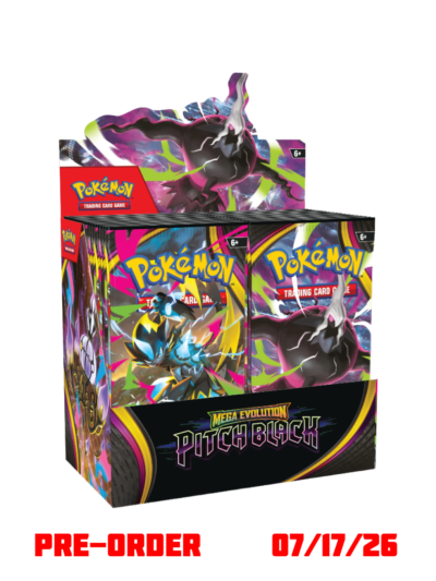 Mega Evolution: Pitch Black Booster Box (Early Bird Special)