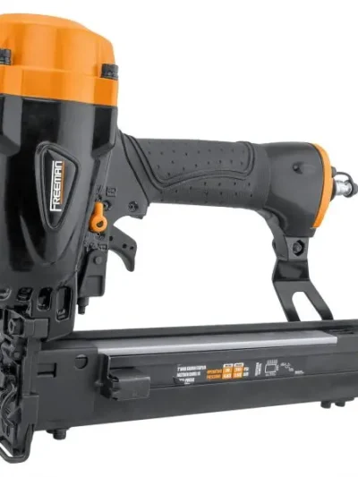 Pneumatic 16-Gauge 1-Inch Crown Stapler – Aluminum Housing, Heavy-Duty Construction