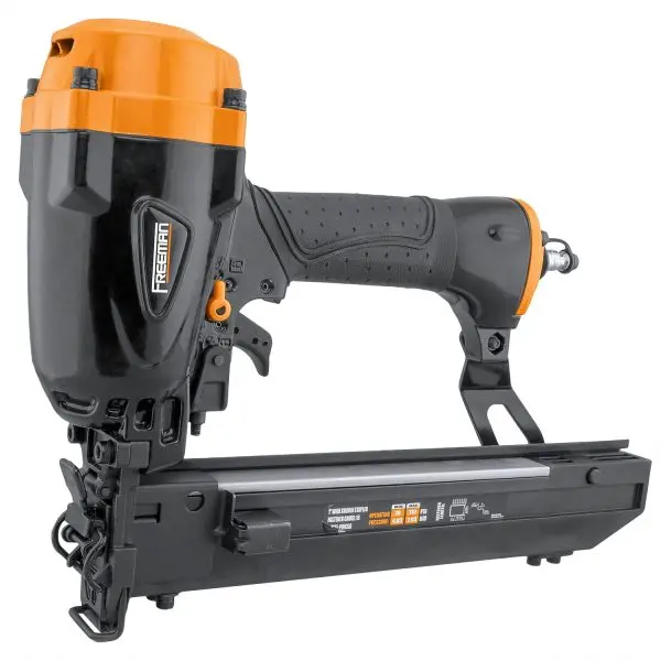 Pneumatic 16-Gauge 1-Inch Crown Stapler – Aluminum Housing, Heavy-Duty Construction