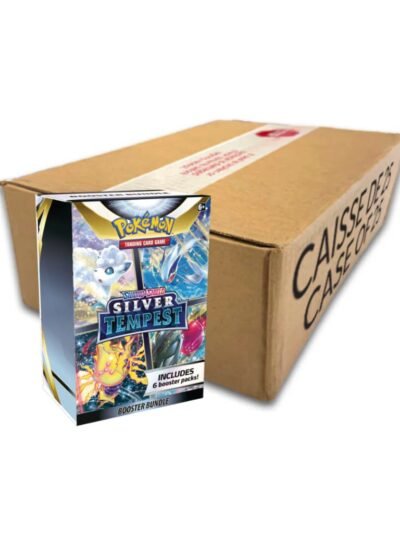 Pokemon – Silver Tempest – Booster Bundle – Sealed Case of 25