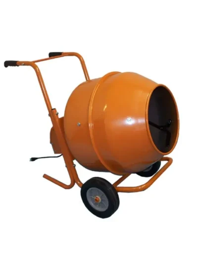 Portable 5-Cubic-Foot Short Cement Mixer for Concrete Mixing