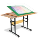 Portable Drawer Unit with 3 Adjustable Tilting Angles – Compact Storage Solution