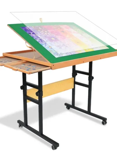 Portable Drawer Unit with 3 Adjustable Tilting Angles – Compact Storage Solution