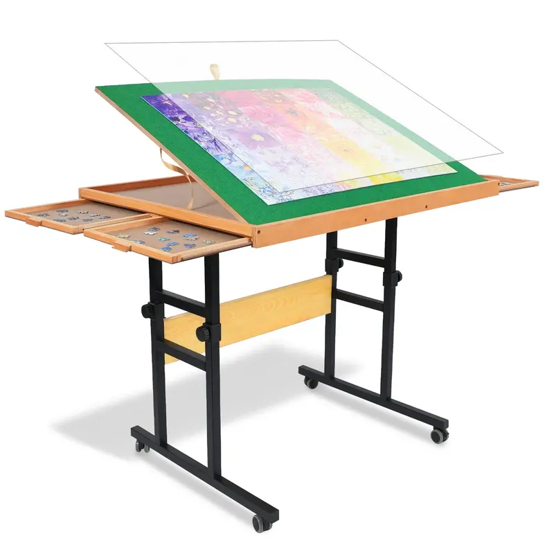 Portable Drawer Unit with 3 Adjustable Tilting Angles – Compact Storage Solution