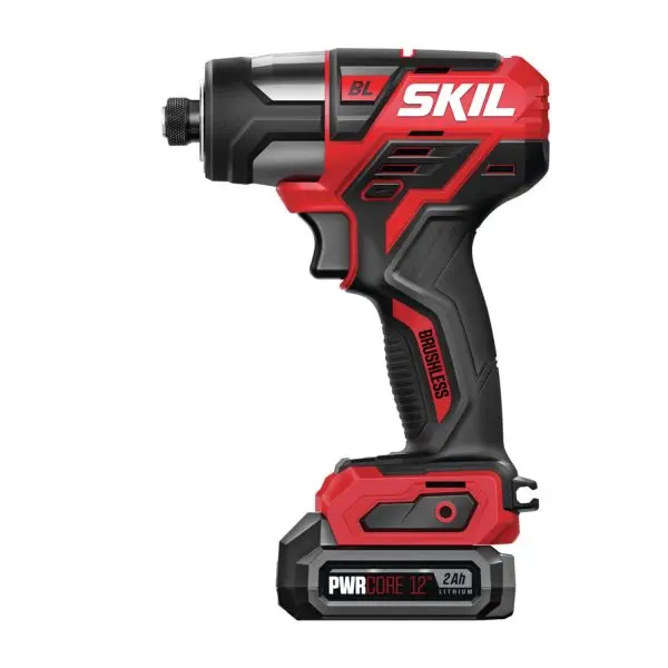 PWR CORE 12V Cordless Brushless Impact Driver Kit – Includes Battery and Charger - Image 2