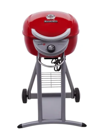 Red Electric Patio Bistro Grill for Outdoor Cooking