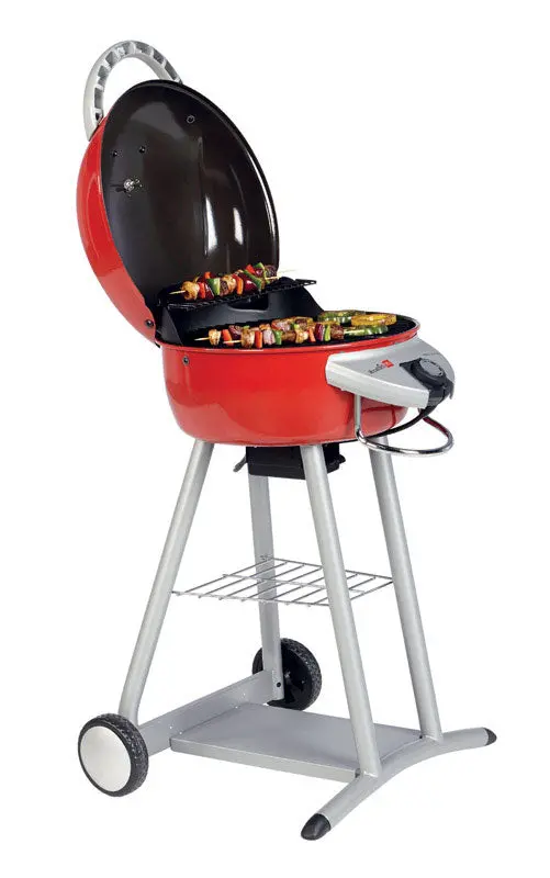 Red Electric Patio Bistro Grill for Outdoor Cooking - Image 4