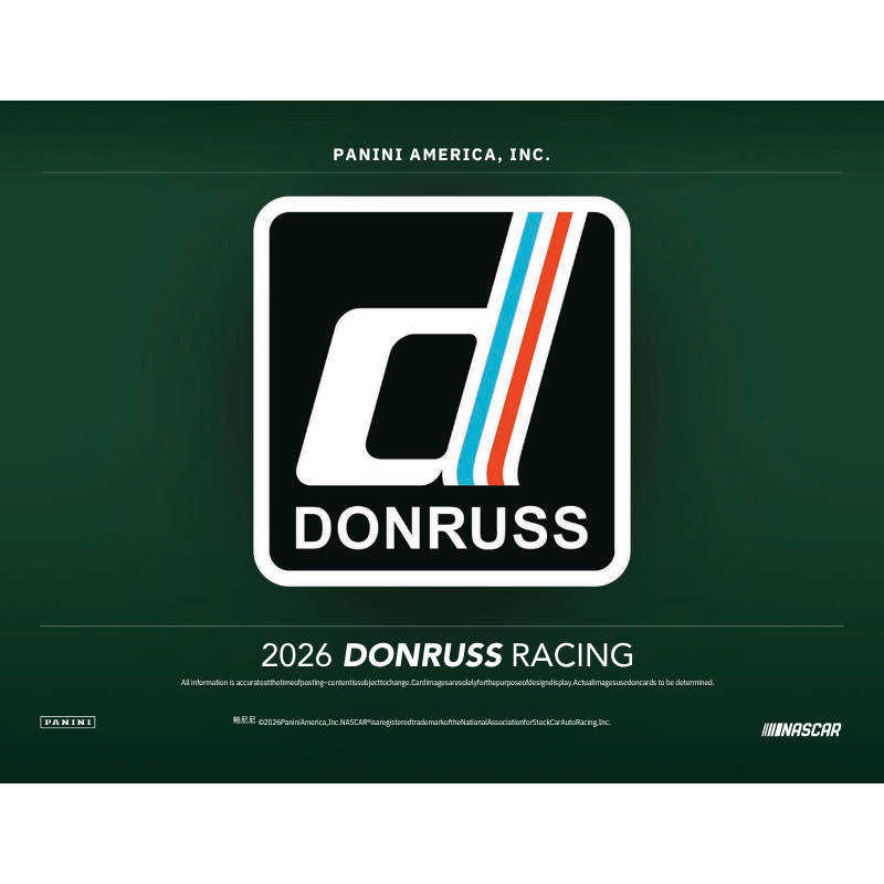 2026 Panini Donruss Racing Hobby 20 Box Case - Image 3
