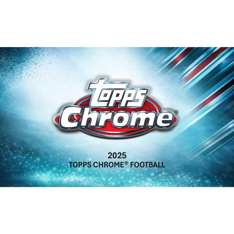 2025 Topps Chrome Football Jumbo Hobby Box - Image 3