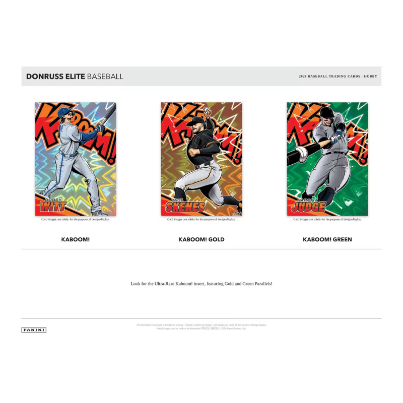 2026 Panini Donruss Elite Baseball Hobby 12 Box Case - Image 5