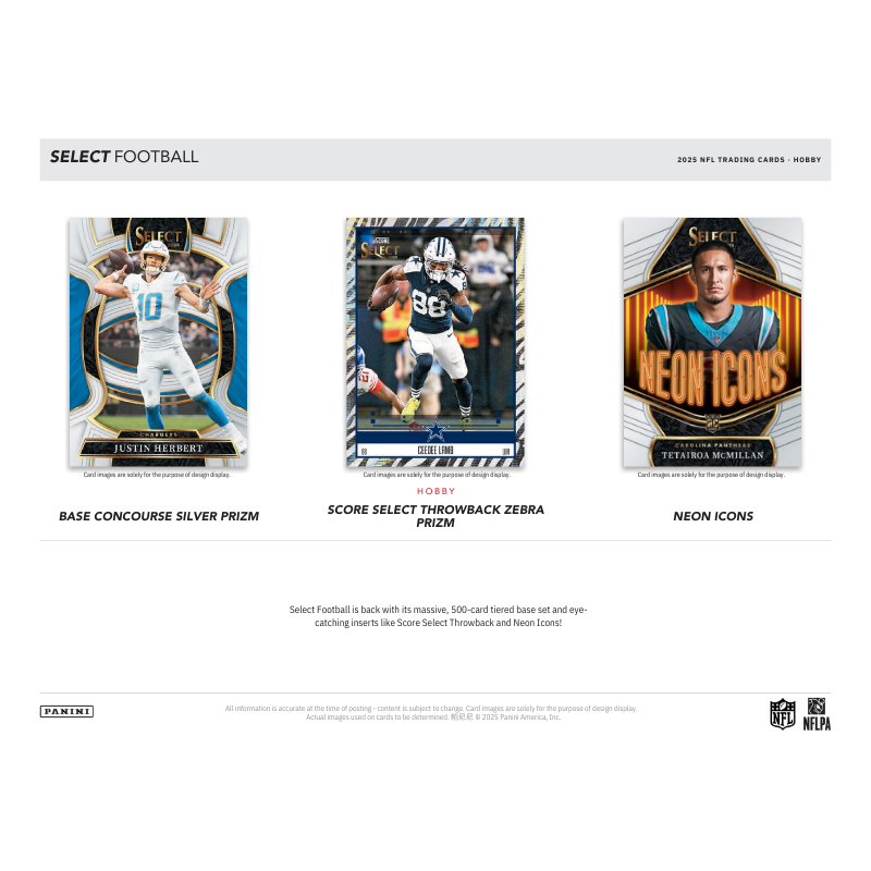 2025 Panini Select Football Hobby Box - Image 5