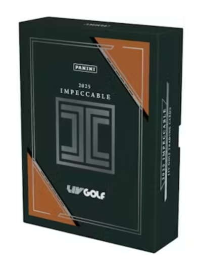 2025 Panini Impeccable LIV Golf Hobby 3 Box Case