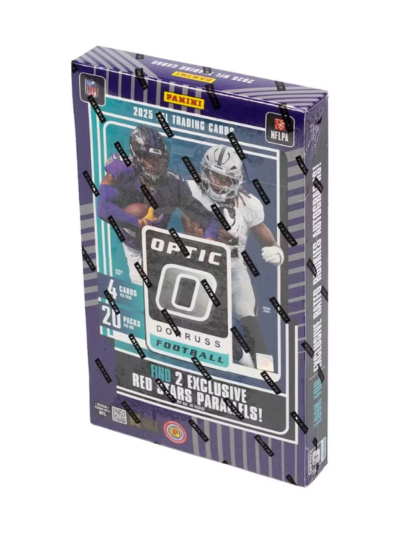 2025 Panini Donruss Optic Football Hobby International 12 Box Case