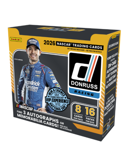 2026 Panini Donruss Racing Hobby 20 Box Case