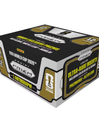 2026 Panini Prizm FIFA World Cup Soccer Hobby 12 Box Case