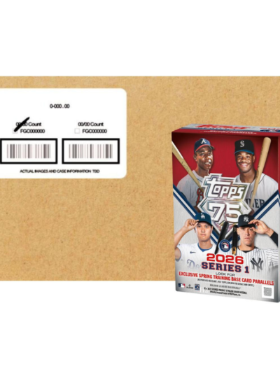 2026 Topps Series 1 Baseball Blaster 40 Box Case
